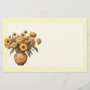 Italian Spring Clipart Stationery
