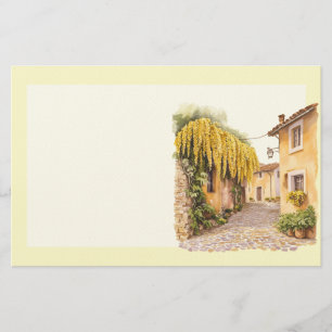 Italian Spring Clipart Stationery