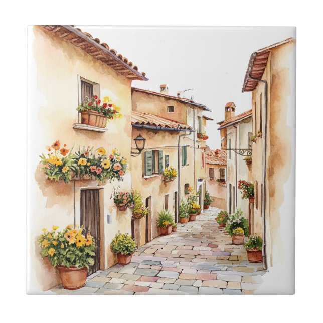 Italian Spring Clipart Tile (Front)