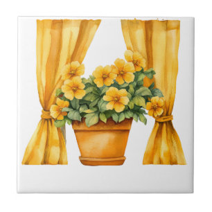 Italian Spring Clipart Tile