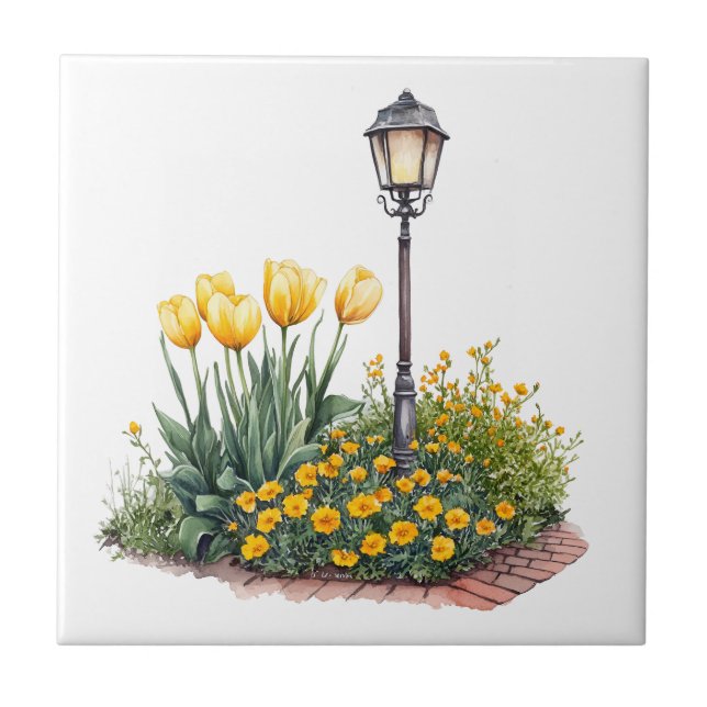 Italian Spring Clipart Tile (Front)