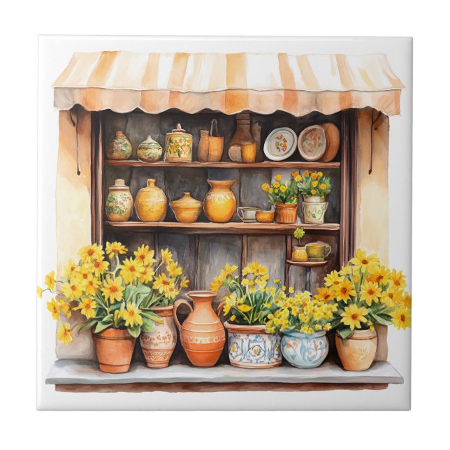 Italian Spring Clipart Tile (Front)