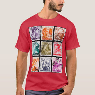 Italian Stamp Collection T-Shirt