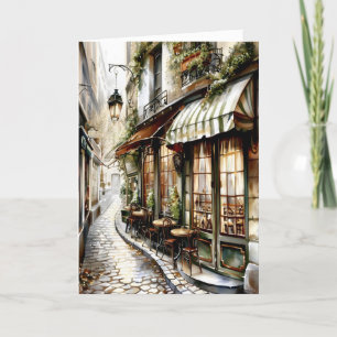 Italian Street Birthday Card