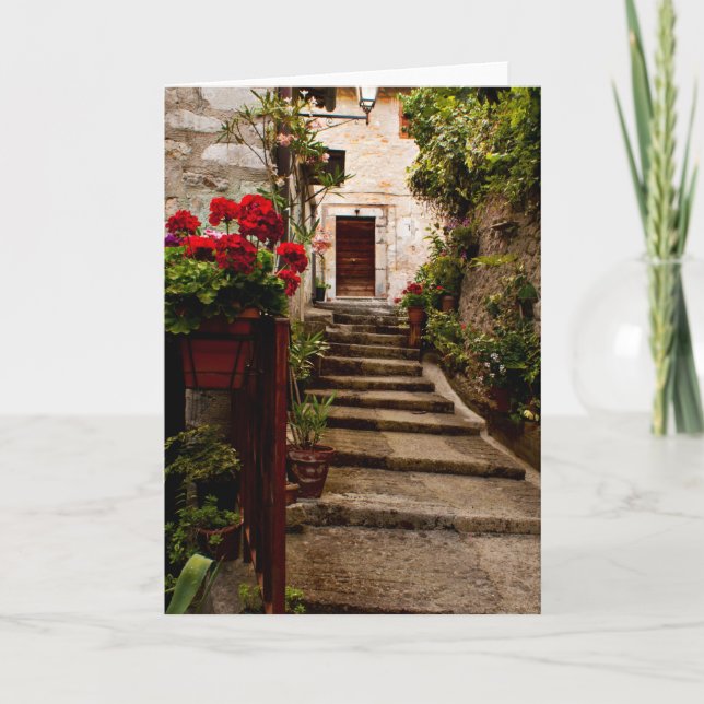 Italian street - Greeting Card (Front)