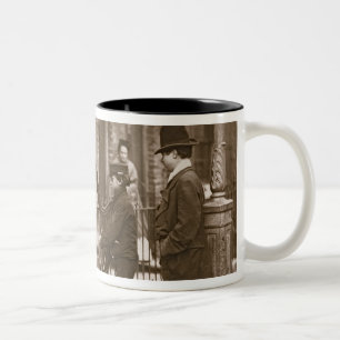 Italian Street Musicians, from 'Street Life in Lon Two-Tone Coffee Mug