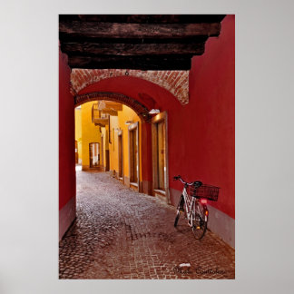 Italian Street Poster