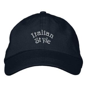 Italian Style Embroidered Hat