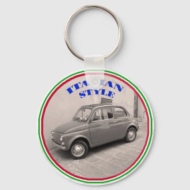italian style key ring (Front)