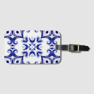 Italian style,majolica,tiles,Bath Mat Luggage Tag