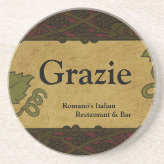 Italian Style - Restaurant/Store Add Coaster