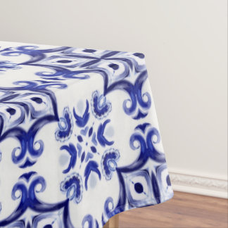 Italian style,tiles,majolica All-Over Print Apron Tablecloth