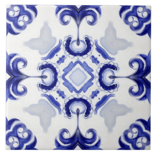 Italian style,tiles,majolica All-Over Print Apron Tile