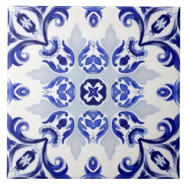 Italian style,tiles,majolica All-Over Print Tile (Front)