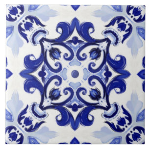 Italian style,tiles,majolica, All-Over Print Tile