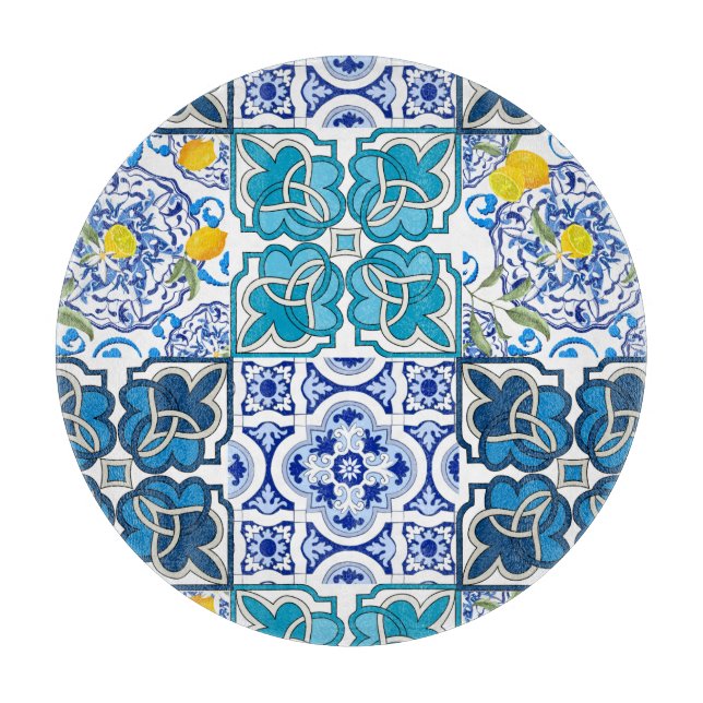 Italian style  ,vibrant    cutting board (Front)