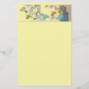 Italian Summer Butterflies Paper Sheet