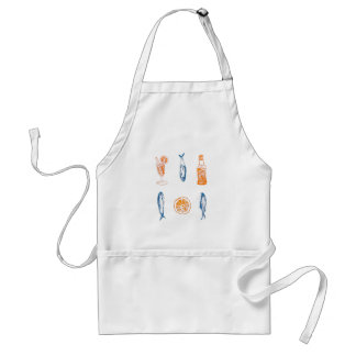 Italian Summer Sardine and Aperol Apron
