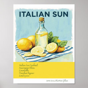 Italian Sun Recipe Poster 