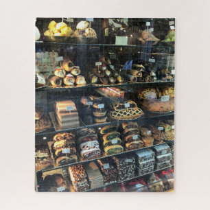 Italian Sweets in a shop window Jigsaw Puzzle