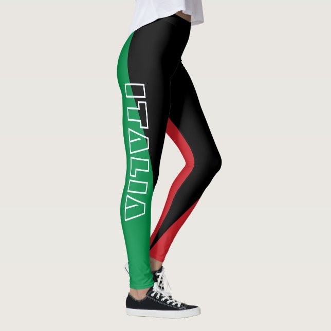 Italian Theme Italia Women's Leggings (Right)