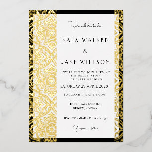 Italian Tile Pattern Retro-Dotted Black Lined