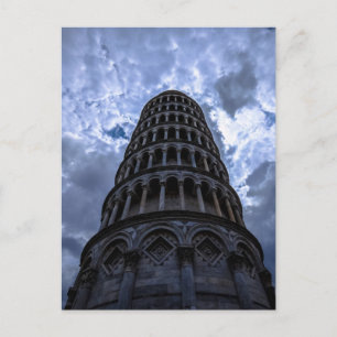 Italian Travel Leaning Tower of Pisa European Tour Postcard