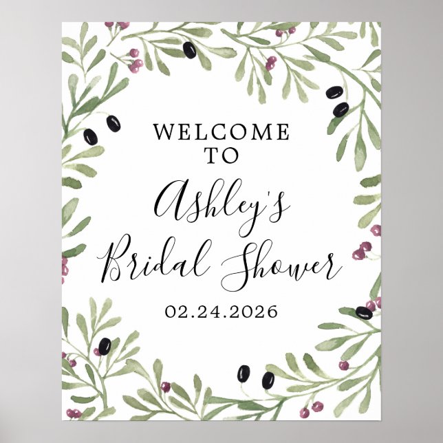 Italian Tuscan Greek Welcome Sign (Front)