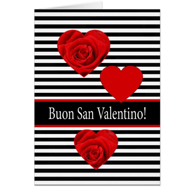 Italian Valentine's Day Roses (Front)