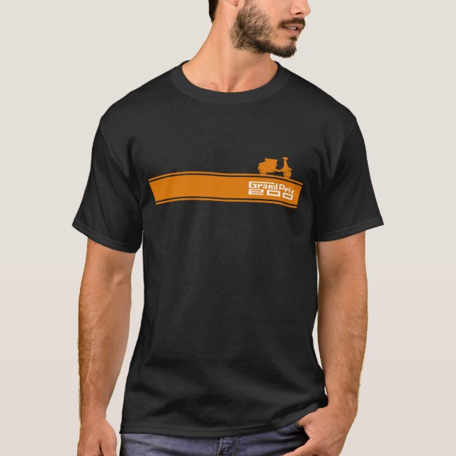 Italian Vespa Scooter T Shirt (Front)