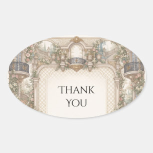 Italian Villa Amalfi Wedding Sticker