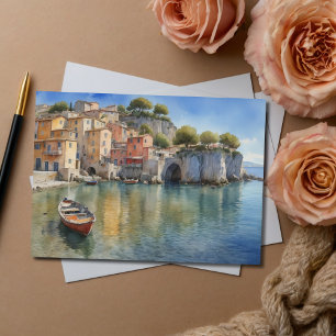 Italian Village Mediterranea Postcard