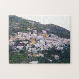 Italian Village on the Hill Challenging Jigsaw Puzzle