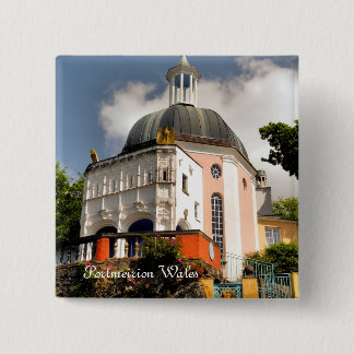 ITALIAN VILLAGE WALES 15 CM SQUARE BADGE