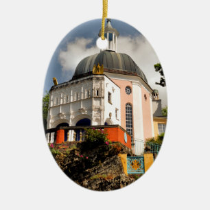 ITALIAN VILLAGE WALES CERAMIC TREE DECORATION