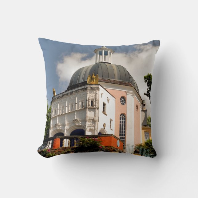 ITALIAN VILLAGE WALES CUSHION (Front)