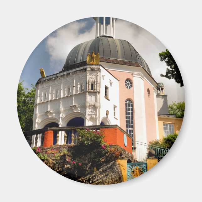 ITALIAN VILLAGE WALES MAGNET (Front)