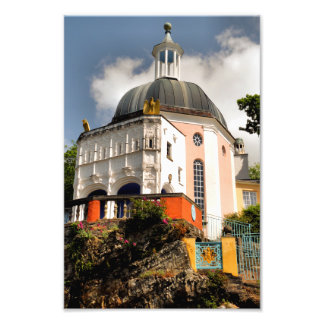 ITALIAN VILLAGE WALES PHOTO PRINT