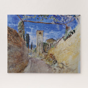 Italian Vineyard Walkway in Lucca Jigsaw Puzzle