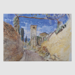 Italian Vineyard Walkway in Lucca Tissue Paper