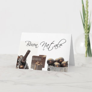 Italian vintage style christmas card