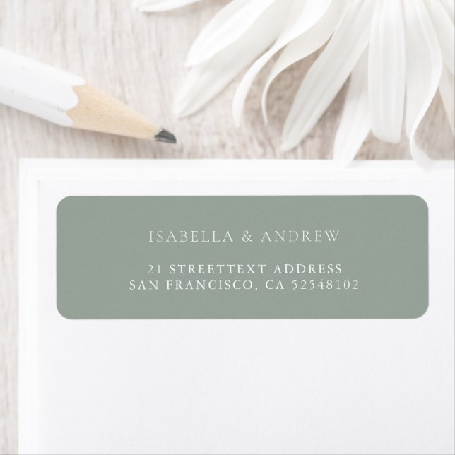 Italian Watercolor House Wedding  Address (Insitu)