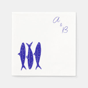 Italian Wedding Fish  Napkin