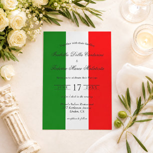 Italian Wedding Invitations