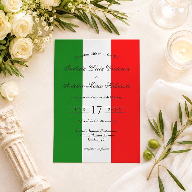 Italian Wedding Invitations (Creator Uploaded)