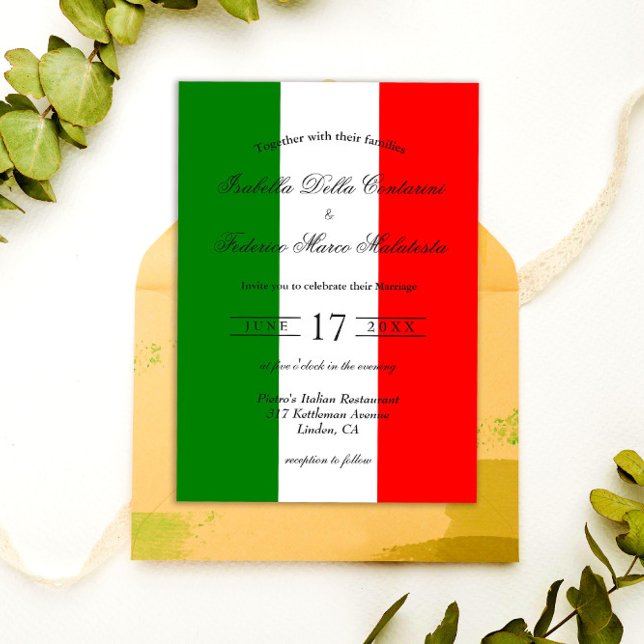 Italian Wedding Invitations (Creator Uploaded)