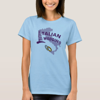 Italian Wedding Womens Italy T-Shirt