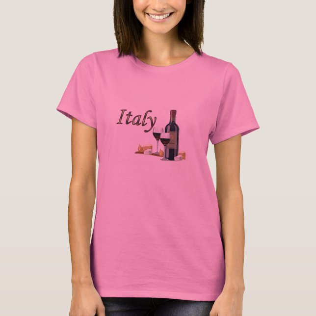 Italian Wine T-Shirt (Front)