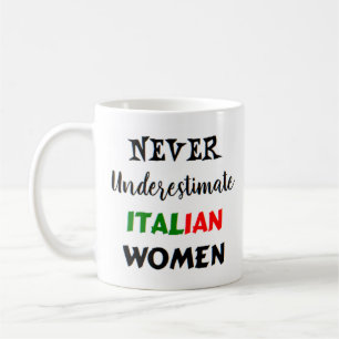 italian women coffee mug