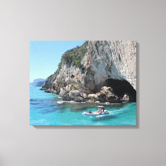 Italian Wonders Seaside 18 Canvas Print (Front)